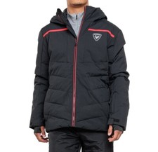 Rossignol Ski Hooded Jacket L-XL Full Zip Men...