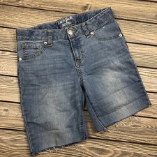 Cat  Jack Super skinny jean shorts size 12 Adjustable