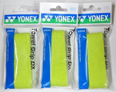 Towel Grip DX (1 piece) Lime x 3 piece set AC402DX-281-3SET