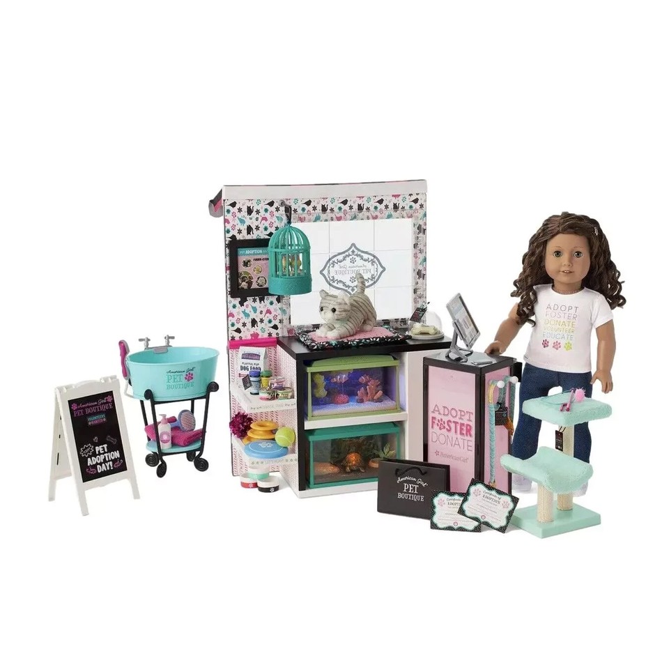 American Girl TRULY ME PET BOUTIQUE For 18 Inch Dolls NEW Animal Store american-girl-truly-me-pet-boutique-for-18-inch-dolls-new-animal-store