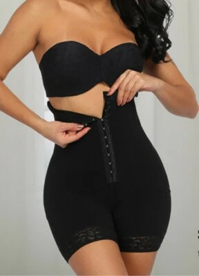 Femme Gaine Amincissante Body Gainant Ajustable anti-ourlet taille XL en Noir - Photo 1/4