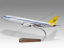 Boeing 767-300ER Retro Condor Desk Wood Airplane New Model Large Scale 1/130