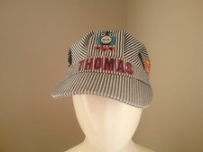 Thomas the Tank Engine Train Engineer Children's Kids Striped Conductor Cap Hat