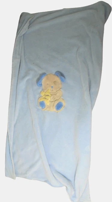 Sandra Magsamen Baby Blanket Puppy Dog Super Star Messages from the Heart - Image 2 of 4