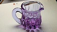 vtg degenhart art mini pitcher heather bloom