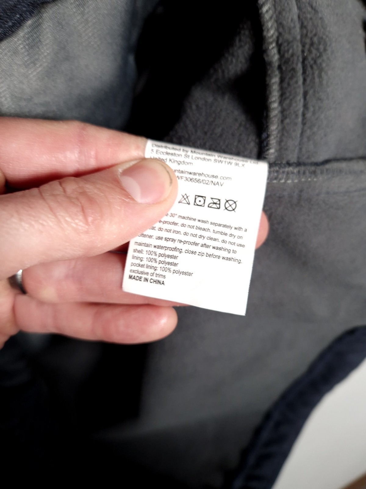 Mountain Warehouse Softshell Jacket Size Small Me… - image 5