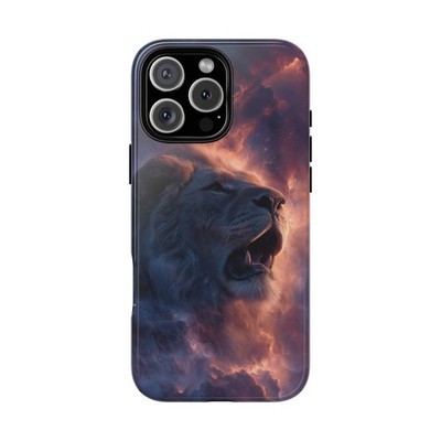 Phone Ink - Case for iPhone/Galaxy/Pixel - Majestic Lion Stardust Roaring
