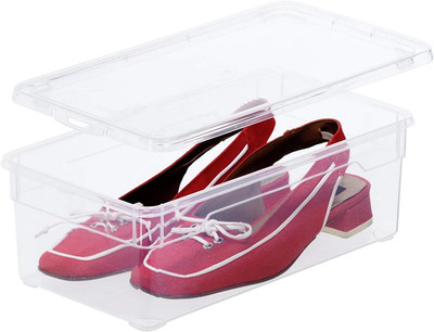 Rotho Clear Aufbewahrungsbox 5L Mit Deckel, Kunststoff (PP) Bpa-Frei, Transparen