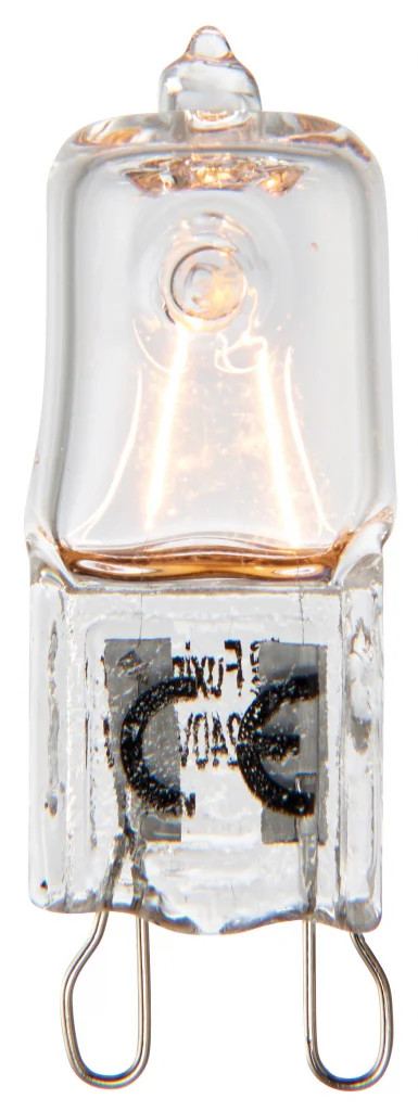 Clear 28w Halogen G9 Capsule Bulb 2700K Dimmable 370lm Endon 107554