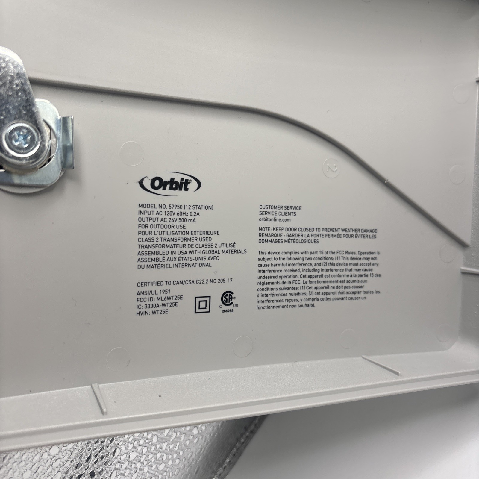 Orbit 57950 B-Hyve Smart 12-Station WiFi Sprinkler Controller – See Description