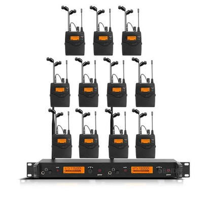 #ad Professional In Ear Monitor System 2 Channel Multi Bodypack Monitor with In Ear $127.35