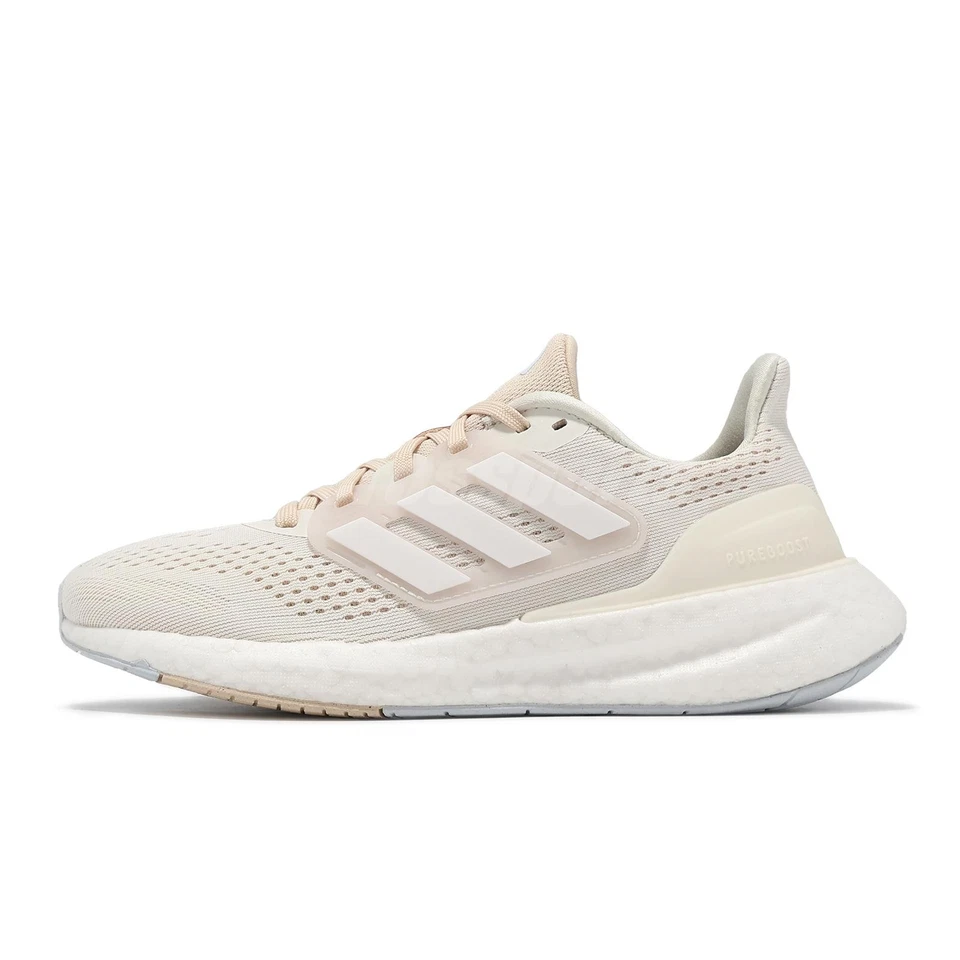 adidas Pureboost 23 W Ivory Zero Metallic Women Road Running Jogging Shoe IF1535 - Photo 2/4