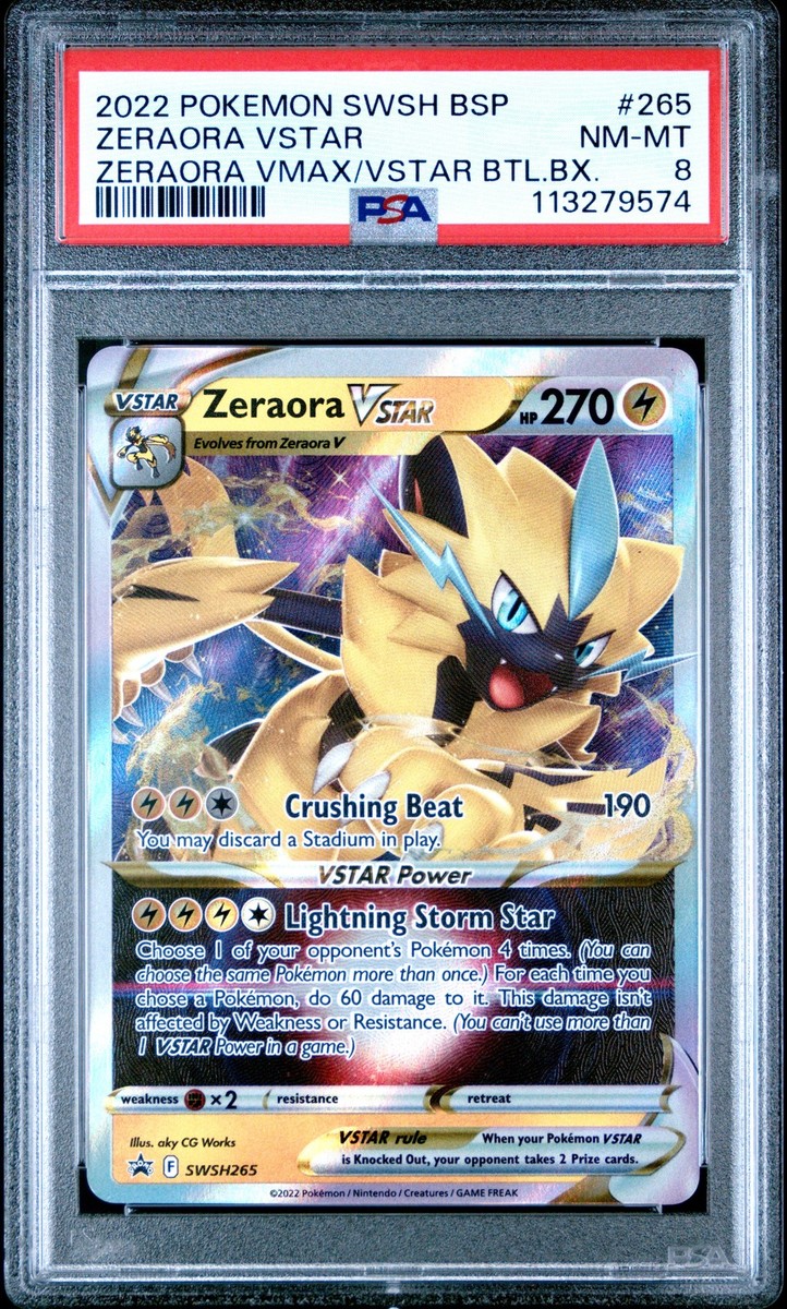 Zeraora VSTAR SWSH265 SWSH: Sword & Shield Promo Cards Holo for