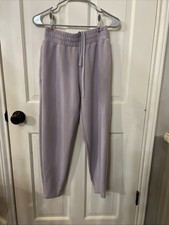 Varley The Slim Double Soft Sweatpant W/Pockets Violet Size XSmall