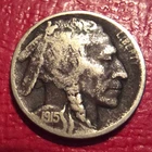 1915-D BUFFALO NICKEL  D-71 F-VF DETAILS DARK