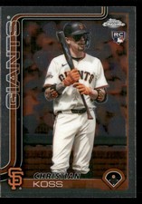 2025 Topps Chrome Update Series - Christian Koss #USC26 (RC)