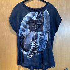 Key Largo Blusenshirt dunkelblau Gr. L