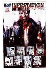 Infestation: Outbreak #1/B NM- 9.2 2011  Davide Furno Variant Cover