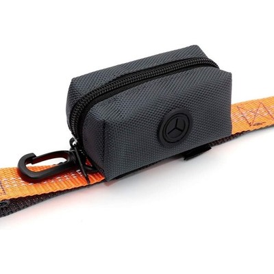 Portable Dog Poop Bag Dispenser Pouch with Leash Clip Lightweight Waste Bag