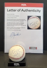 KOBE BRYANT #24 SIGNED BASEBALL OFFICIAL RAWLINGS MLB DODGERS LAKERS PSA/DNA