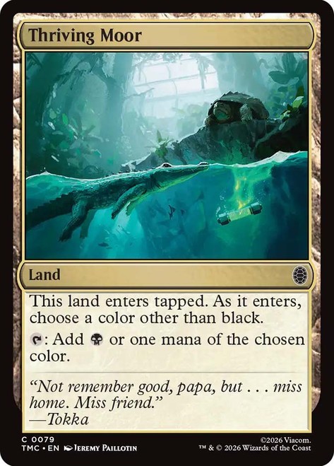 Thriving Moor [TMNT] MTG