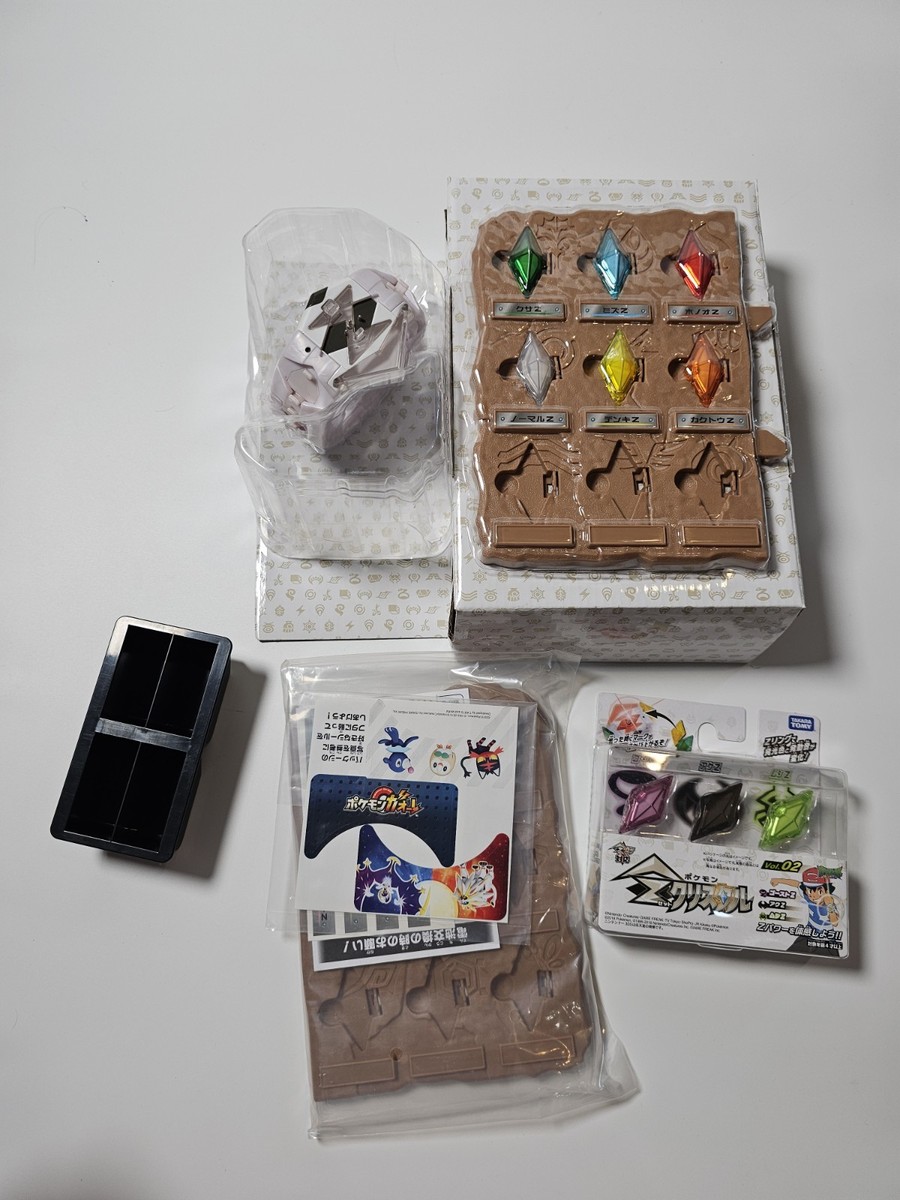 Pokemon Z Ring & Z Crystal Special Set Toy Hobby Takara Tomy Game