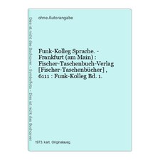 Funk-Kolleg Sprache. - Frankfurt (am Main) : Fischer-Taschenbuch-Verlag [ 216861