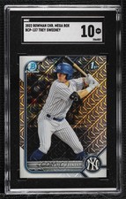 2022 Bowman Chrome Prospects Mega Box Mojo Refractor Trey Sweeney SGC 10 GEM 1u6