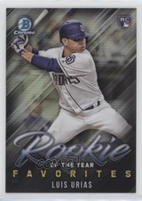 2019 Bowman ROY Favorites Chrome Luis Urias #ROYF-4 Rookie RC 5ta