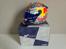 Schuberth 1/2 Red Bull Racing Helmet - S. Perez - Silverstone 2024, 20 Years