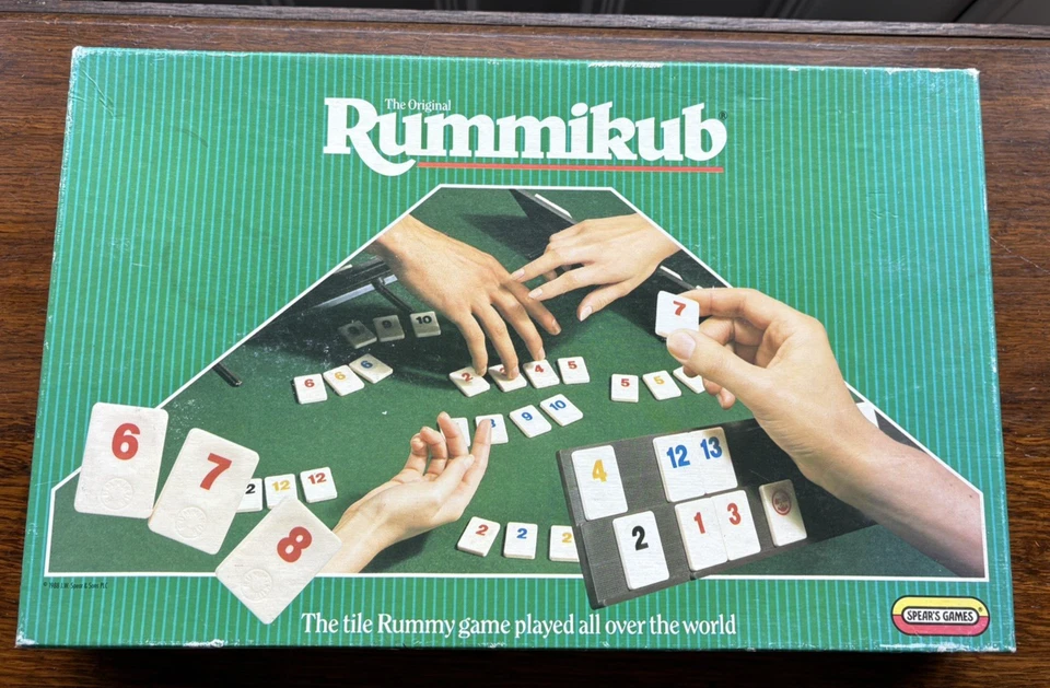 The Original Rummikub - Board Game - Spear’s Games 1998 - 100% Complete - Image 2 of 4