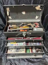 Vintage Union Super Steel Tool Chest   3 Draw...