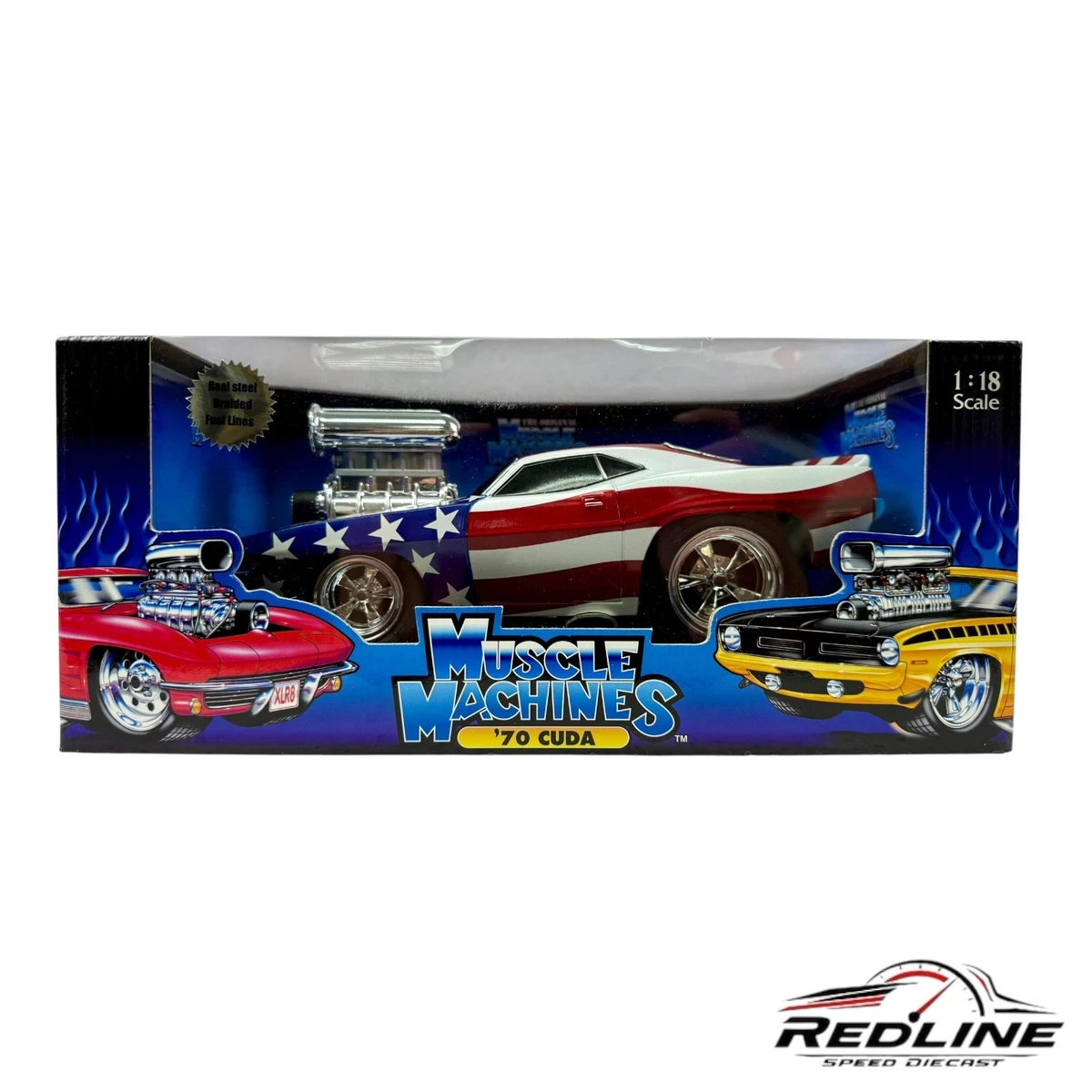 Muscle Machines Dodge 1:18 Scale Diecast Cars, Trucks & Vans for