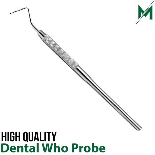 Dental Who Probe Periodontal Color Coded Probe Ball Tip Pocket Depth Measuring - Picture 4 of 6