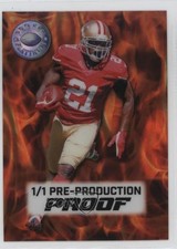 2025 Leaf Pro Set Metal Pre-Production Proof Unsigned 1/1 Frank Gore #SP-FG1 9g9