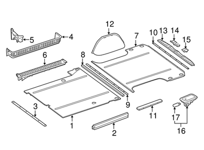 Genuine Mercedes-Benz Step Panel 906-686-07-10-9E80 | eBay