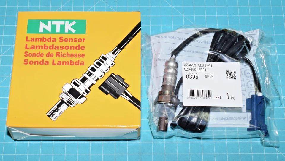 sonde Lambda NTK OZA659-EE21 réf. 0395 pour CITROËN PEUGEOT neuf - Photo 1/1