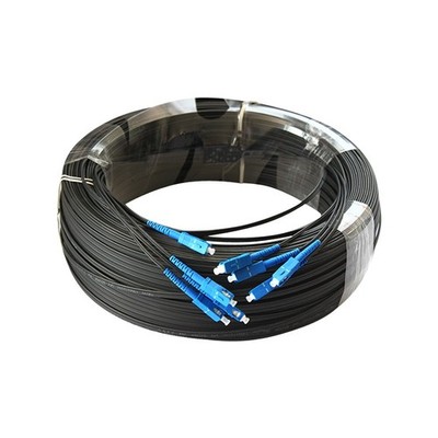 150m 4 core SC/UPC FTTH Drop Patch Cord Convert Line Outdoor Optical Fiber Cable