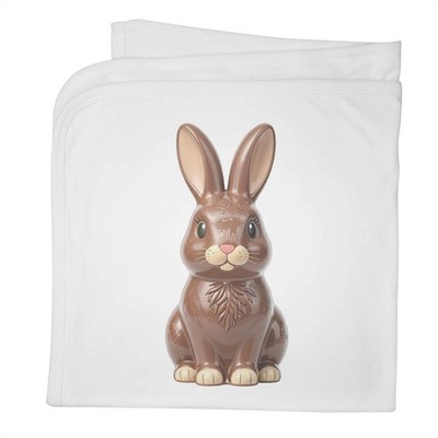 Babydecke/Tuch 'Chocolate Osterhase' Baumwolle (BY00048380)