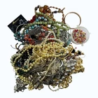 5.4 lb Vintage to Modern Costume Jewelry Lot Necklaces Beads Bracelets Chains