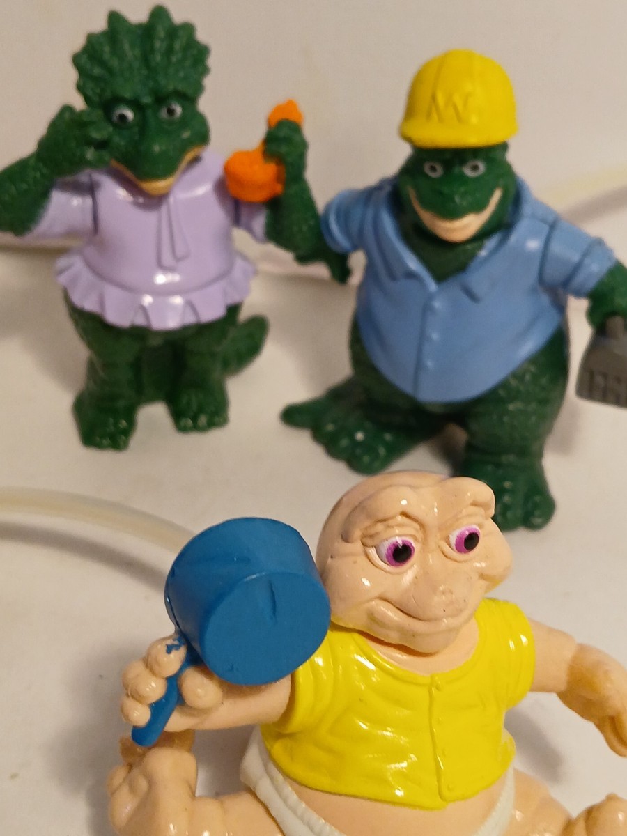 Vintage McDonald's Disney Dino-Motion Toys Lot of 3 Dinosaurs TV