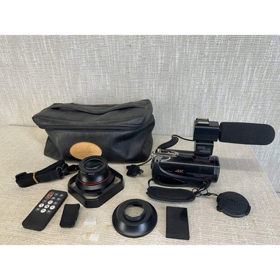 Ordro CM-520 4K Camcorder 24MP Digital Camera Bundle Parts Repair 039