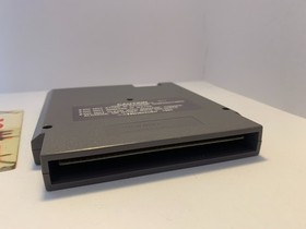 Hoops Basketball Nintendo NES Game Cartridge W/ Manual & Sleeve Vintage