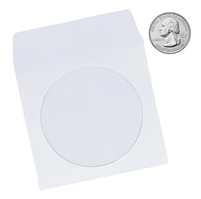 3'' Mini Paper CD Sleeves with Window & Flap Lot