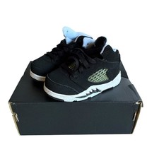 Nike Air Jordan 5 Retro TD Oreo Moonlight Black White Shoes 440890-011 Size 5C