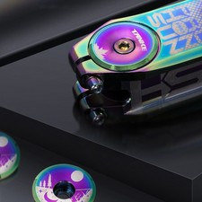 Upgrade your Bike's Top Cap with Visually Striking Aluminium Headset Stem Cap