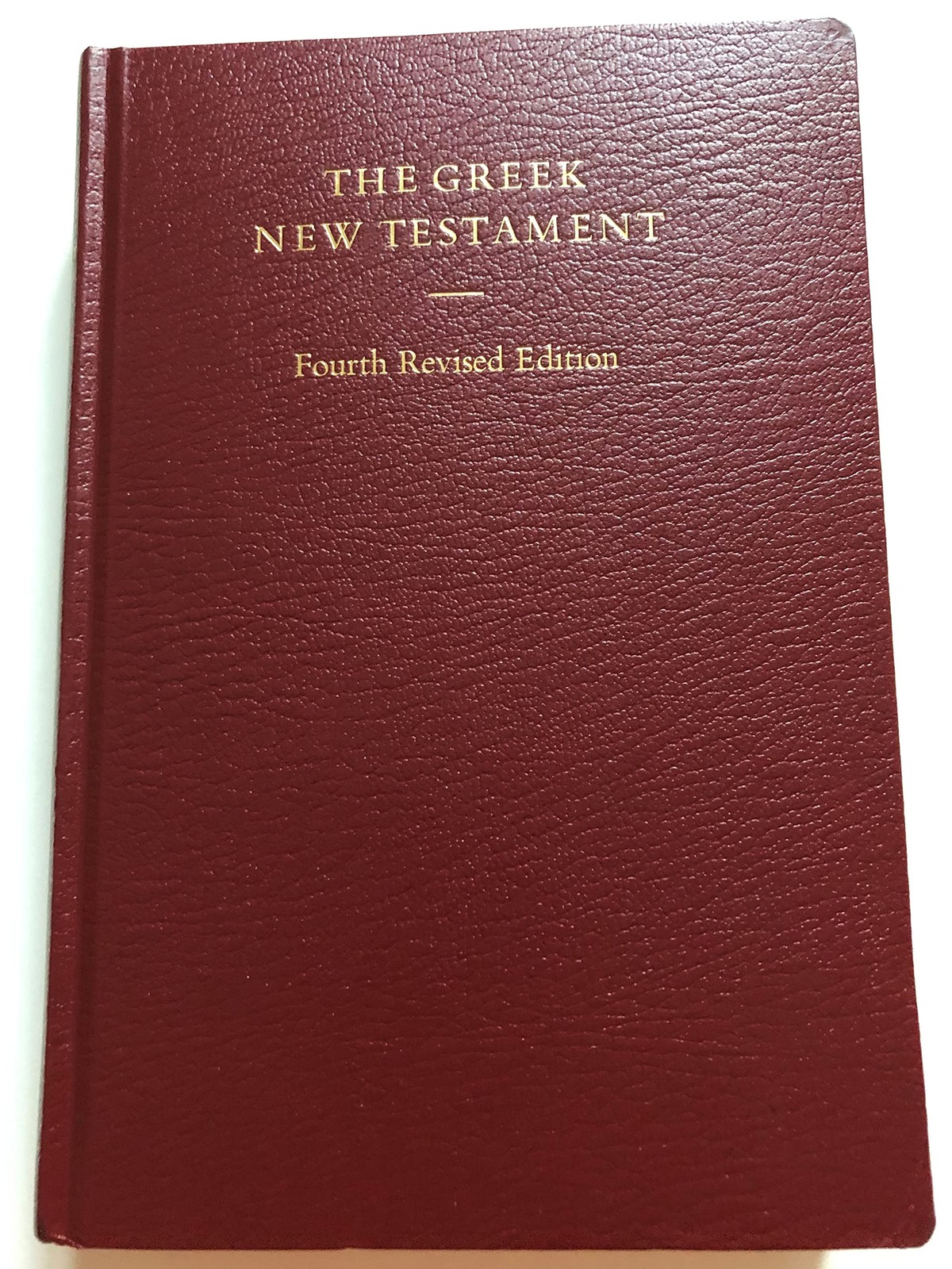 The Greek New Testament: With English Introduction/flexible