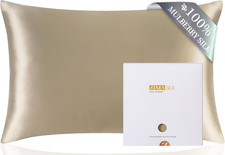 100 Pure Mulberry Silk Pillowcase for Hair and Skin Health, Soft and Smooth, Bo