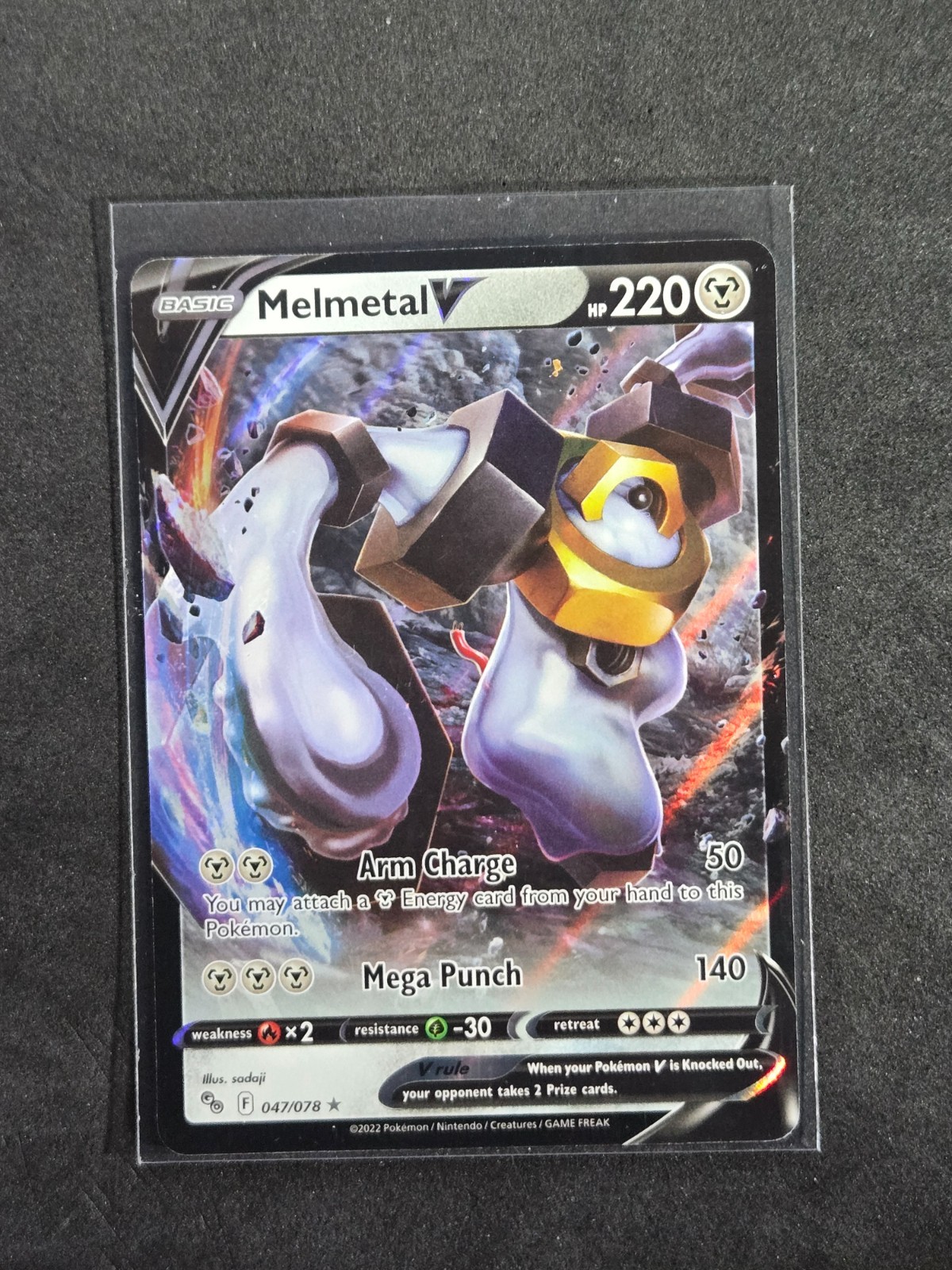 Melmetal V 047/078 Pokémon GO Holo