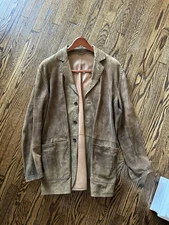 Gimo’s Brown Suede Jacket Men’s XL